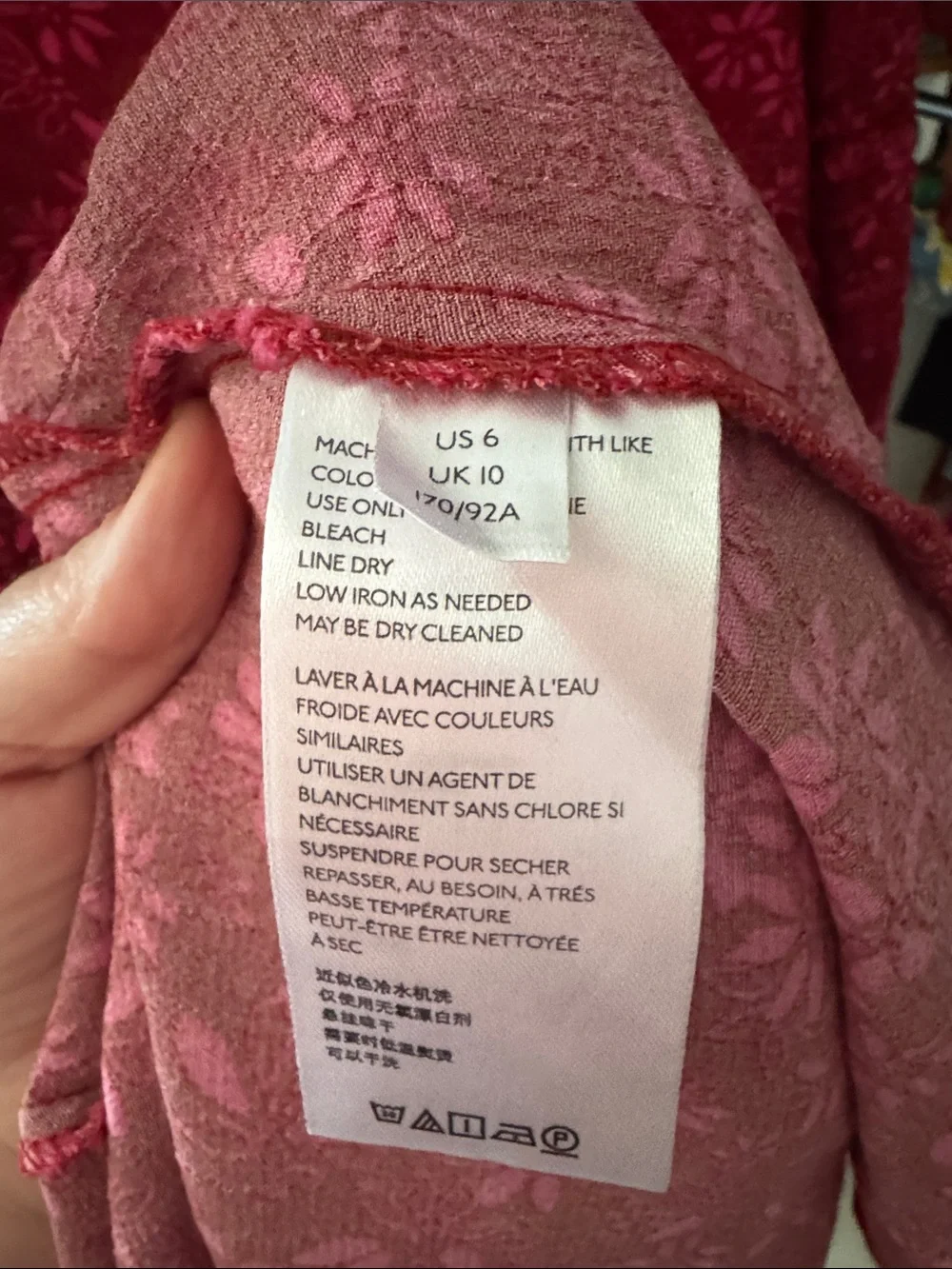 Free People Fuchsia Floral Maxi Dress